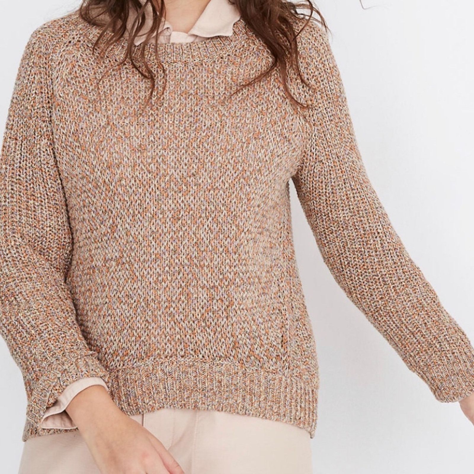 Madewell Madewell Beverly Pullover Sweater Pink Crewneck Small Size S / US 4 / IT 40 - 2 Thumbnail