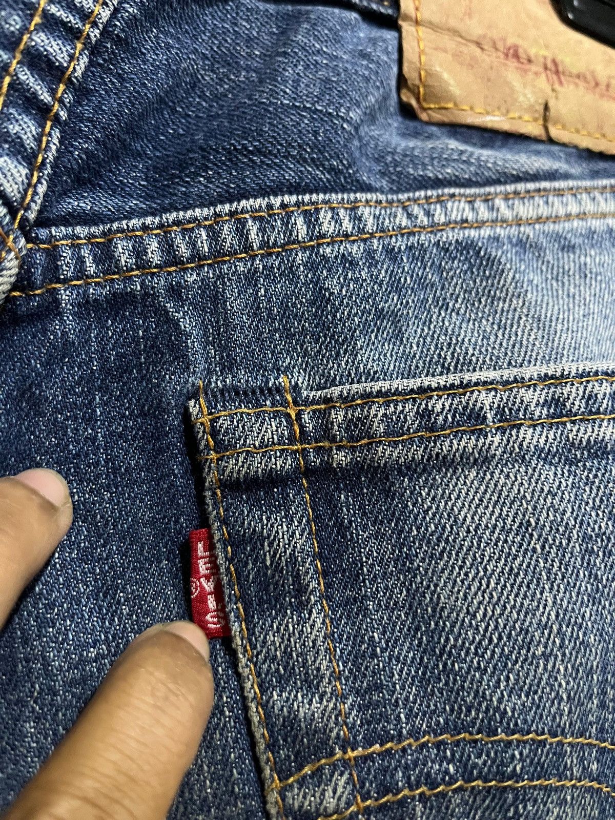 Levi's Vintage levis 502 selvedge Size US 29 - 4 Thumbnail