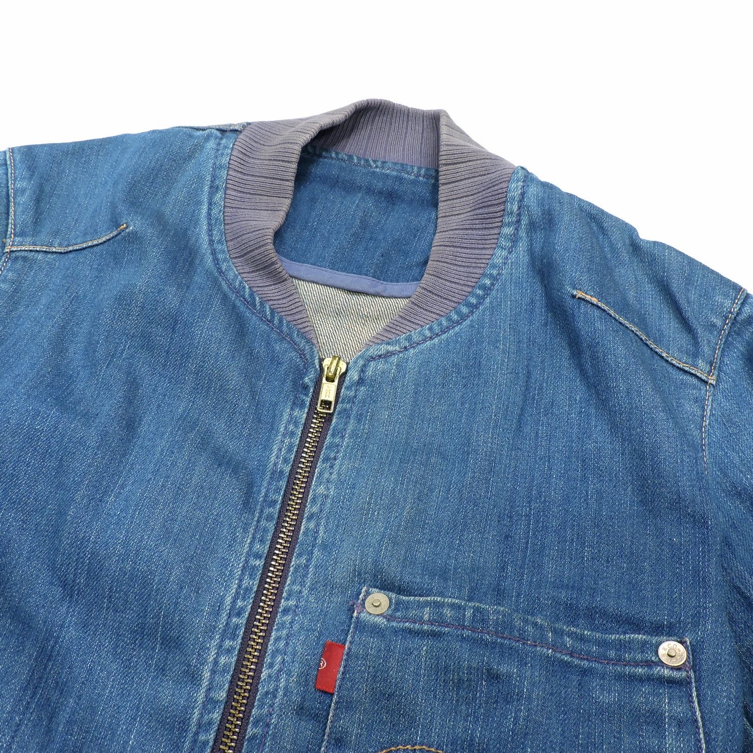 Levi's LEVI'S RED 2001AW ‘RESPONSIBLE-IRRESPONSIBLE’ DENIM JACKET Size XS / US 0-2 / IT 36-38 - 11 Thumbnail