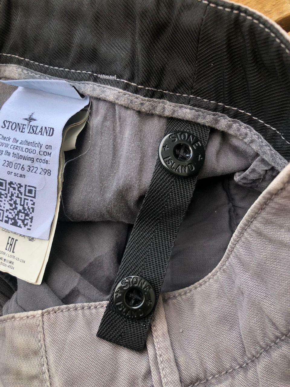 Stone Island Stone Island Gray Cargo Trousers Pant Size US 32 / EU 48 - 7 Thumbnail