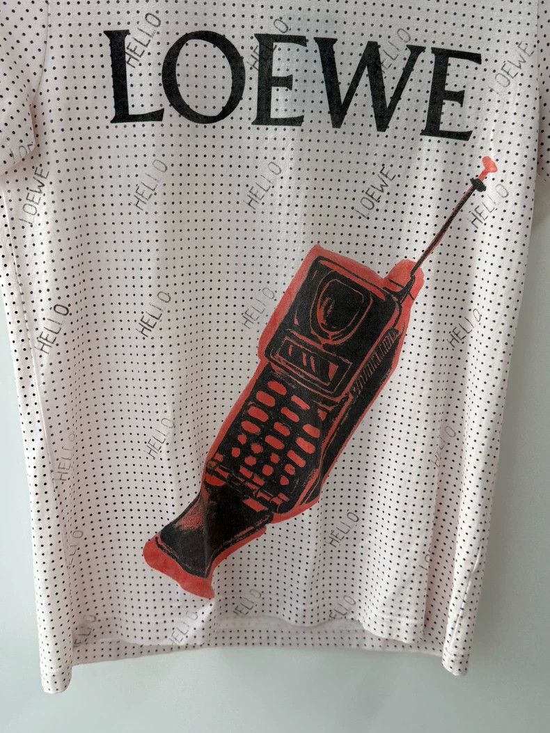 Loewe LOEWE Pink T-shirt Size S / US 4 / IT 40 - 2 Thumbnail
