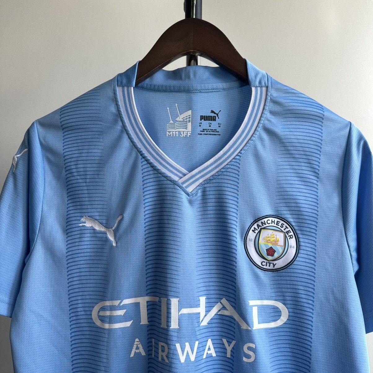 Puma Puma FC Manchester City Soccer Jersey Football Shirt Size US M / EU 48-50 / 2 - 2 Thumbnail