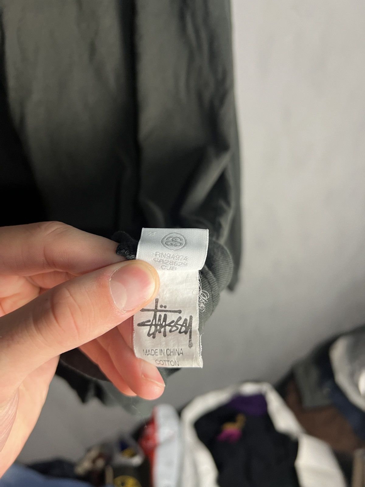 Stussy Stussy long sleeve custom made faded Size US L / EU 52-54 / 3 - 7 Thumbnail