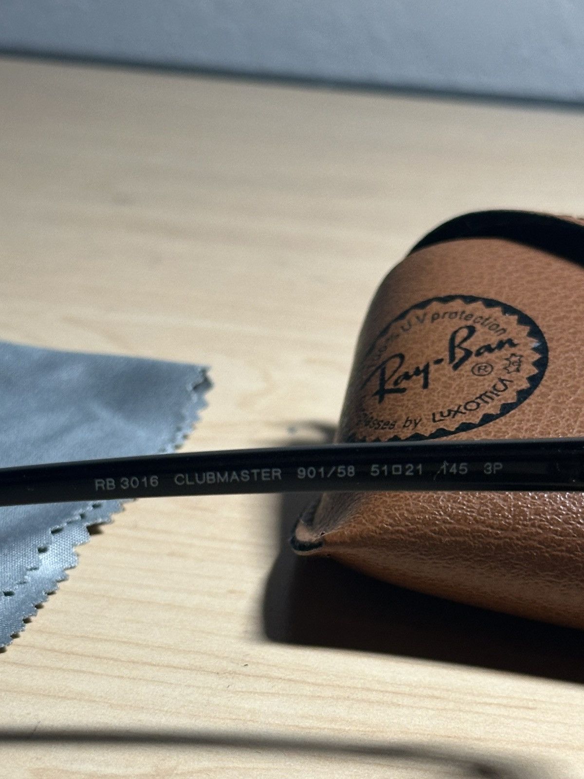RayBan RayBan Clubmaster Sunglasses Size ONE SIZE - 4 Thumbnail