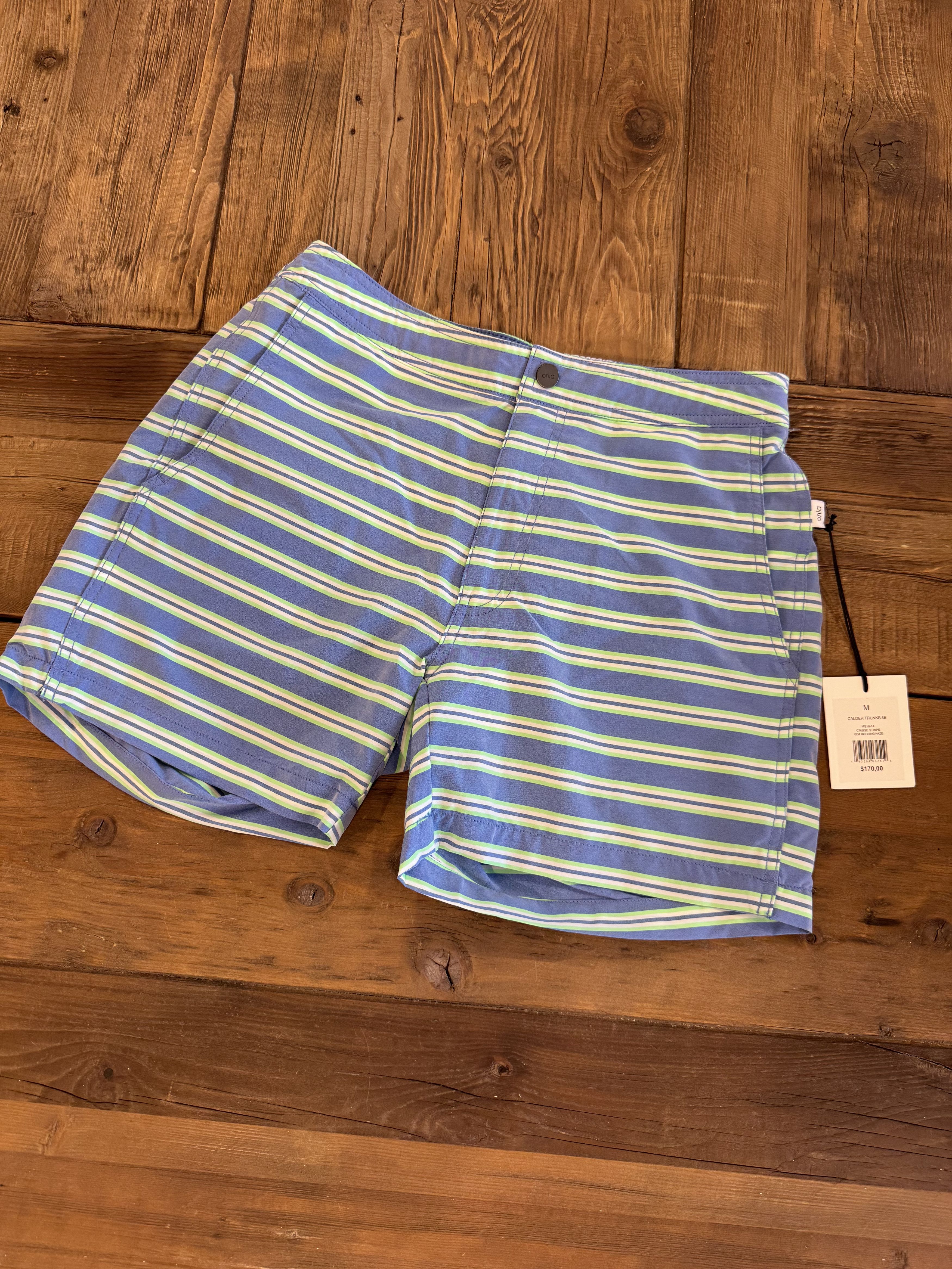 Onia Onia Men's Calder Swim Trunks 5E (Size: Medium) Size US 32 / EU 48 - 1 Thumbnail