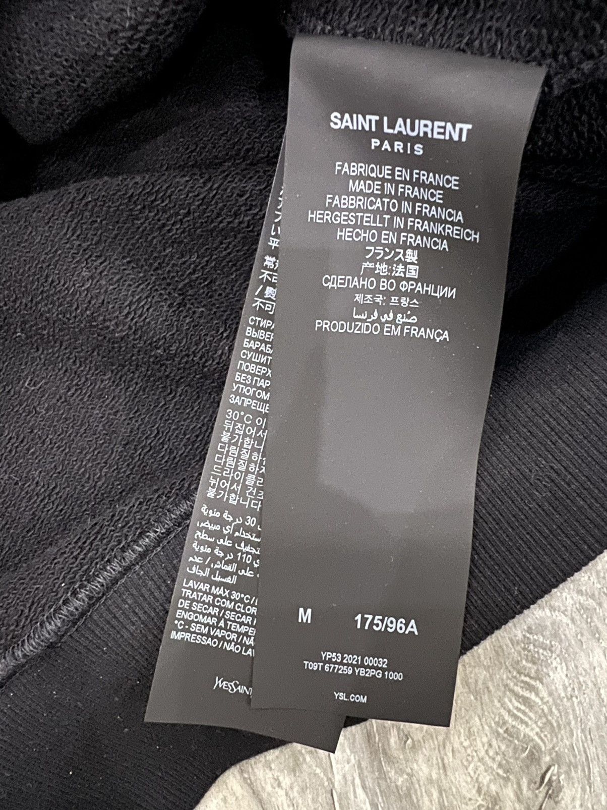 Saint Laurent Paris Saint Laurent hoodie new Size US M / EU 48-50 / 2 - 7 Thumbnail