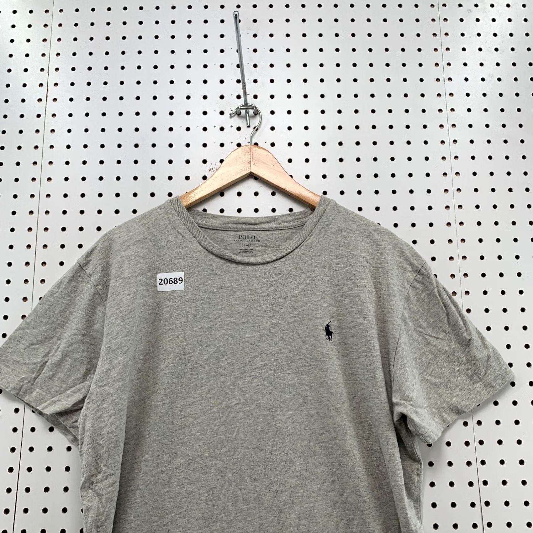 Polo Ralph Lauren Polo Ralph Lauren Shirt Mens Medium Gray Black Pony Fits Adult Mens Medium Gray Polo Ralph Lauren Shirt Size US M / EU 48-50 / 2 - 2 Thumbnail