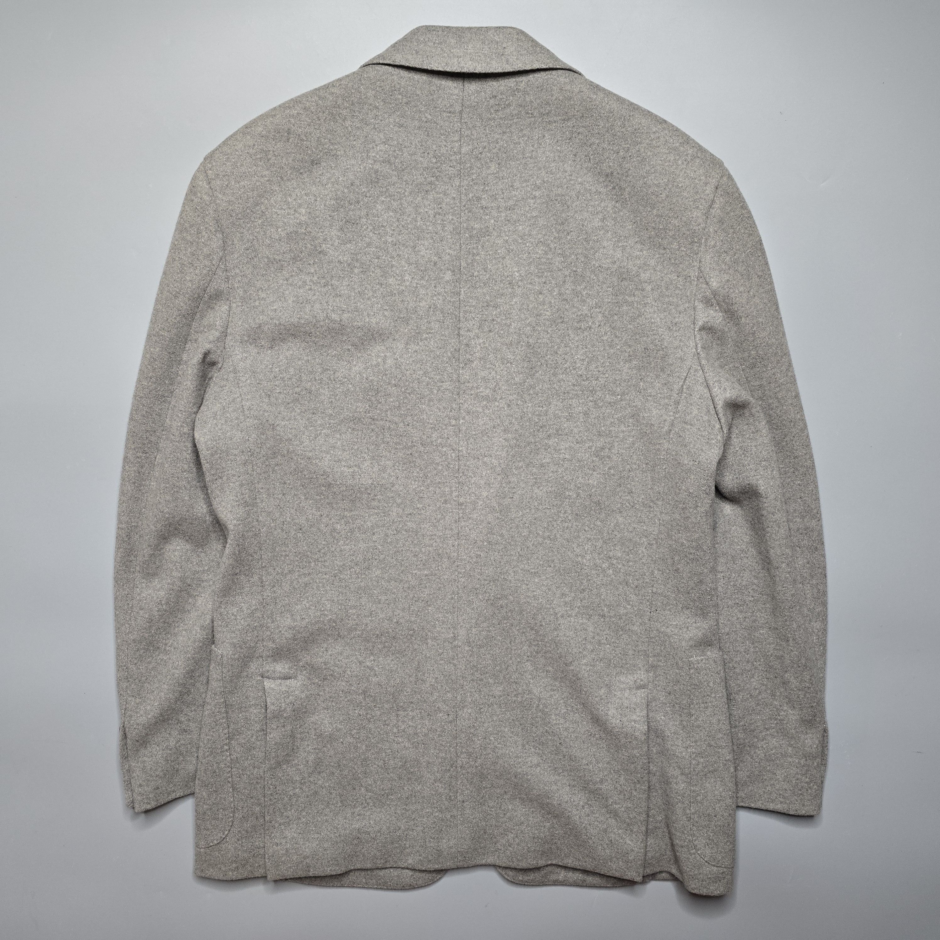 Ralph Lauren Purple Label Ralph Lauren Purple Label - Gray Wool Flannel Sport Jacket Size 42R - 4 Thumbnail
