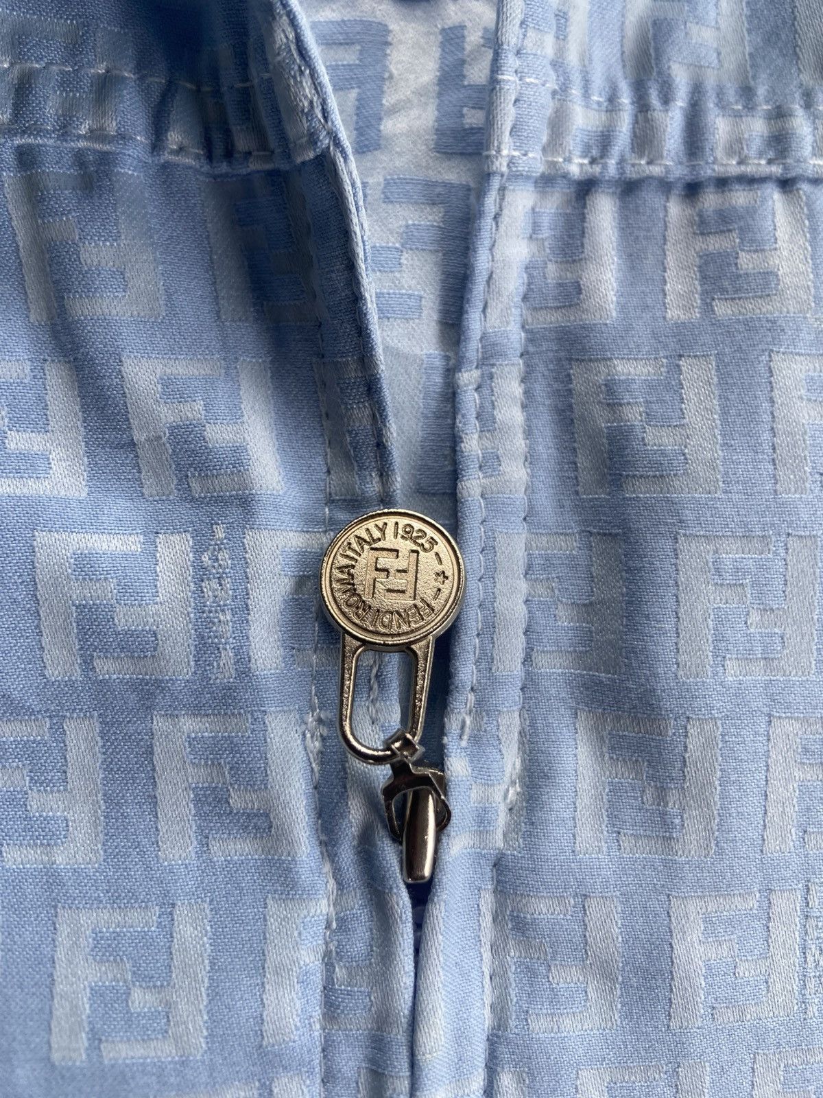 Fendi Fendi monogram sleeveless zip-up collared vest Size L / US 10 / IT 46 - 3 Thumbnail