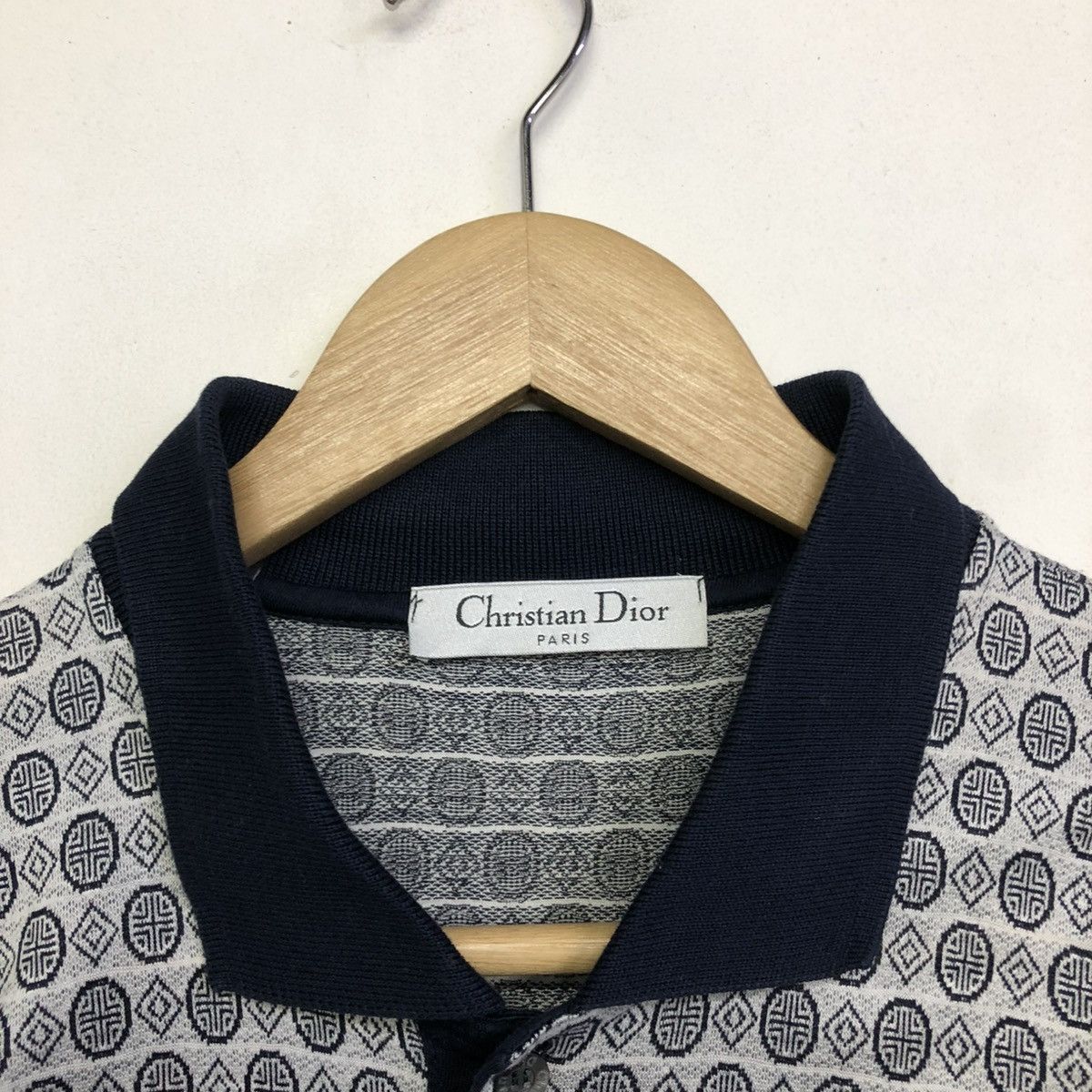 Christian Dior Monsieur Vintage CHRISTIAN DIOR PARIS Monogram Polo Shirt Size US M / EU 48-50 / 2 - 4 Thumbnail