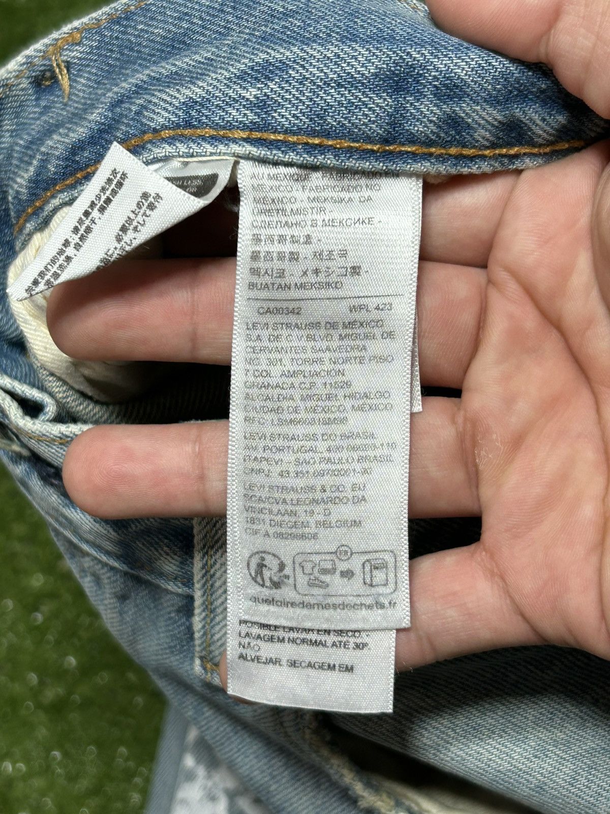 DENIM TEARS Denim tears jeans dirty wash Size US 30 / EU 46 - 8 Thumbnail