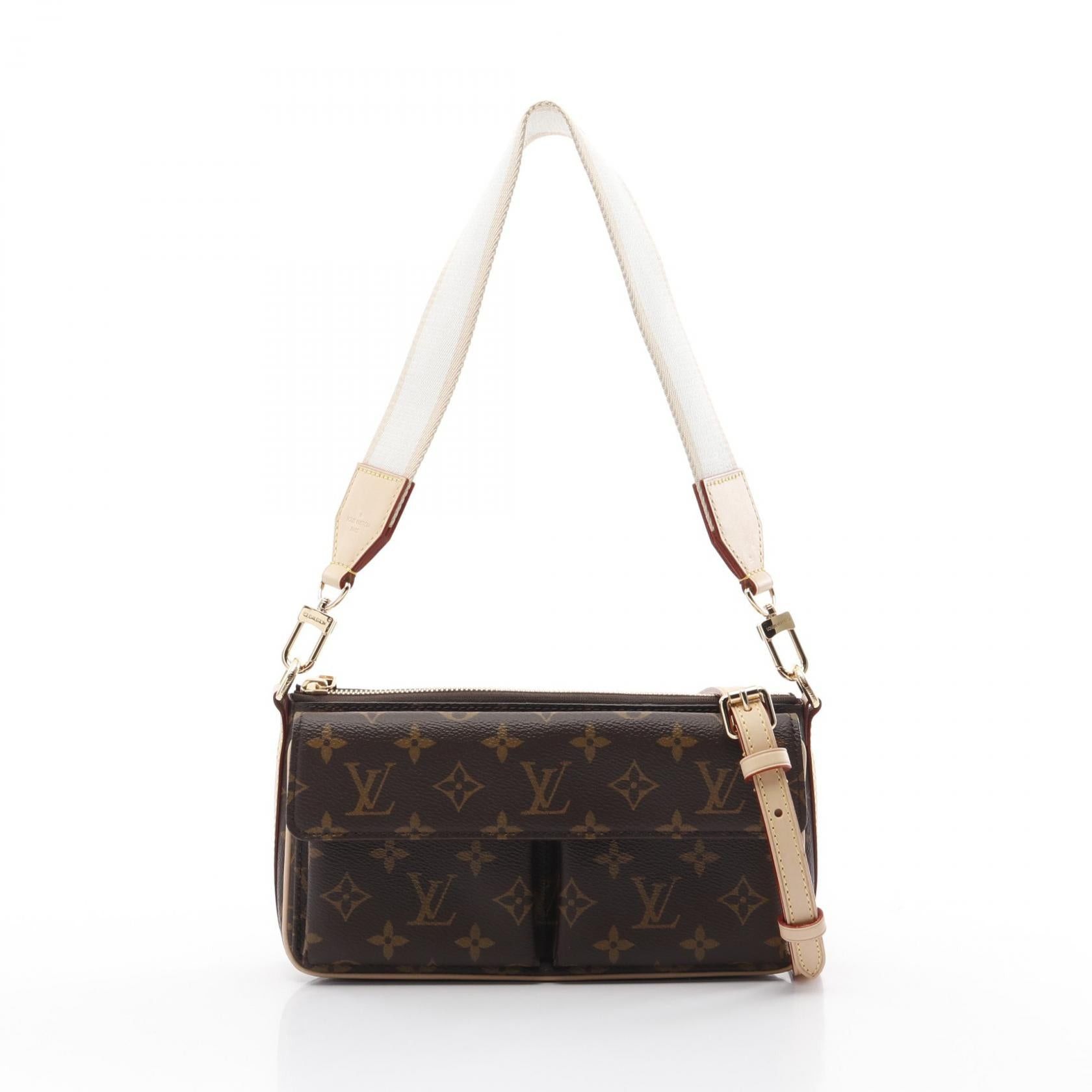 Louis Vuitton Louis Vuitton Vivasite Monogram One Shoulder Bag Leather Brown Size ONE SIZE - 1 Thumbnail