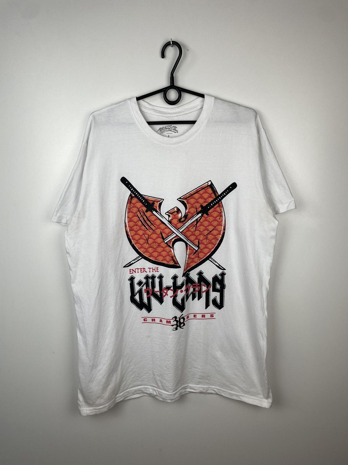 Band Tees × Vintage Rare Enter The Wu-Tang Clan T Shirt White Size L Size US L / EU 52-54 / 3 - 1 Thumbnail