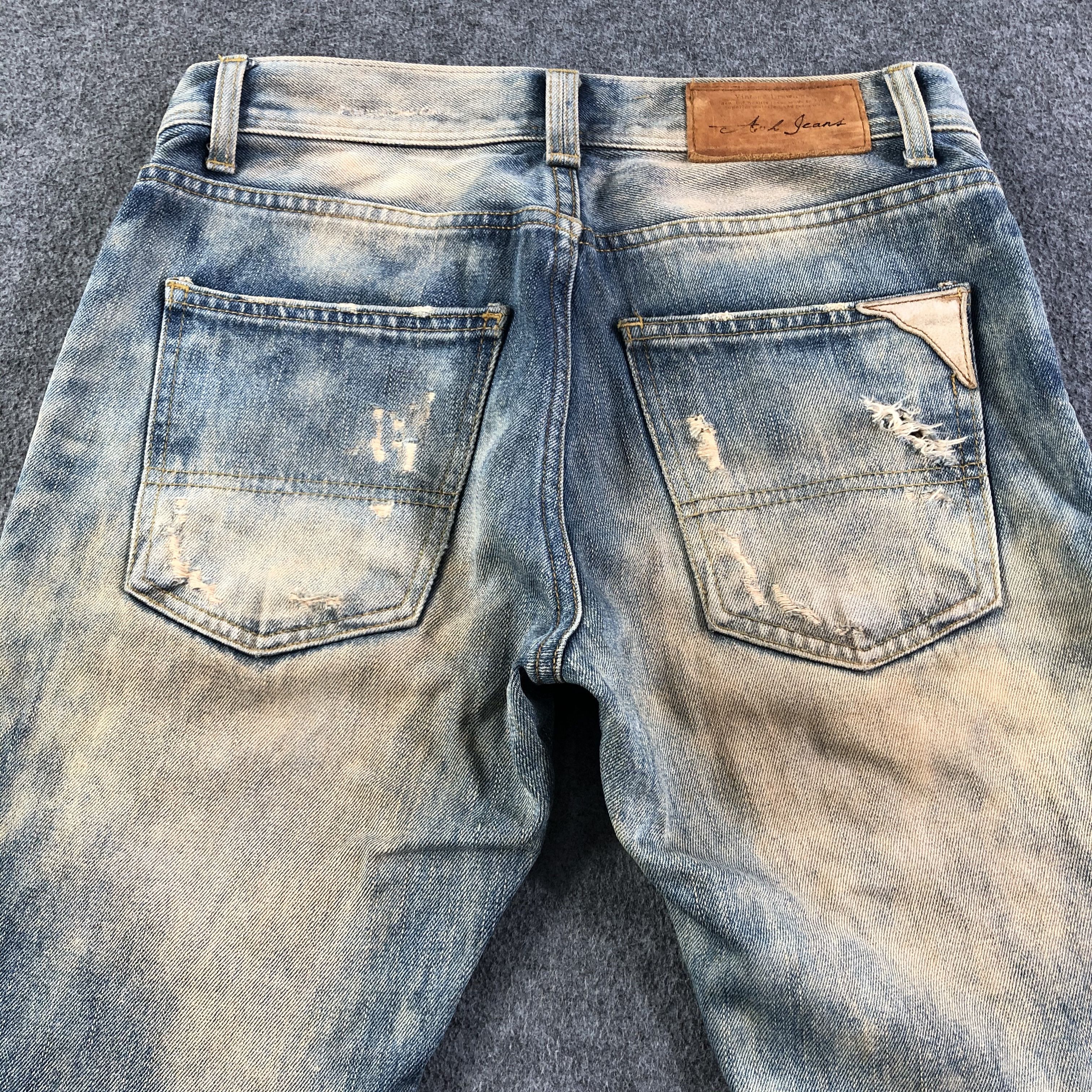 Japanese Brand Japanese Brand A.V.H Jeans Acid Wash Denim -J2832 Size US 31 - 4 Thumbnail