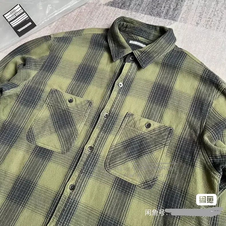Neighborhood Neighborhood Plaid Shirt Size US XL / EU 56 / 4 - 2 Thumbnail