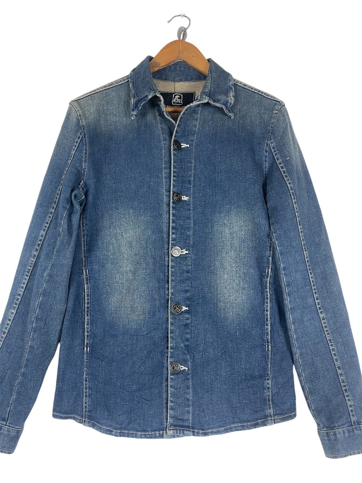 Japanese Brand CALL&RESPONSE DENIM JACKET Size US M / EU 48-50 / 2 - 2 Thumbnail