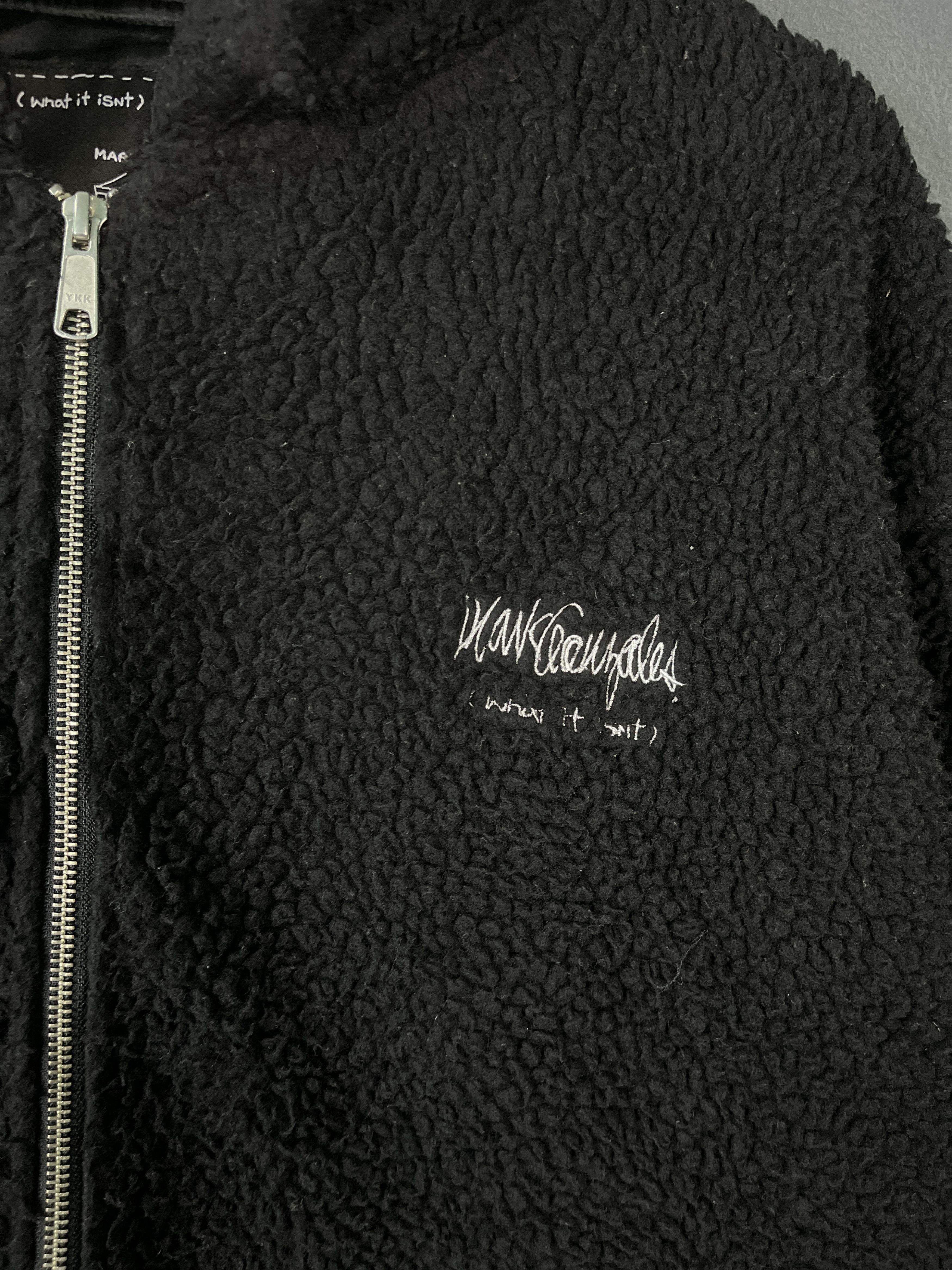 Other Mark Gonzales ‘What It Isnt’ Art Backhit Fleece Jacket Size US M / EU 48-50 / 2 - 7 Thumbnail
