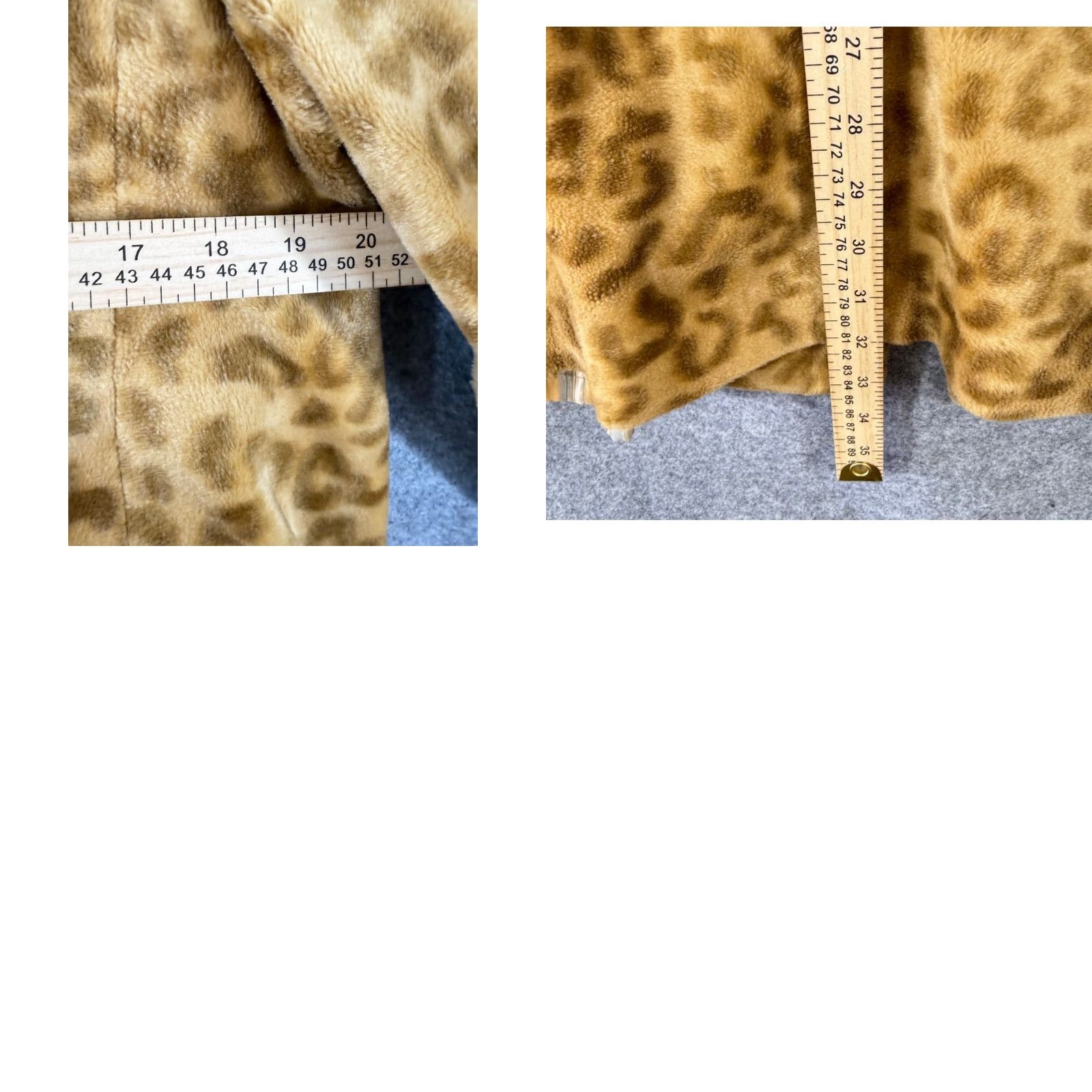 Vintage Ivy Jane Jacket Coat Womens L Yellow Brown Leopard Print Faux Fur Lined USA Made Coat Ladies L Leopard Vintage? Size L / US 10 / IT 46 - 9 Thumbnail
