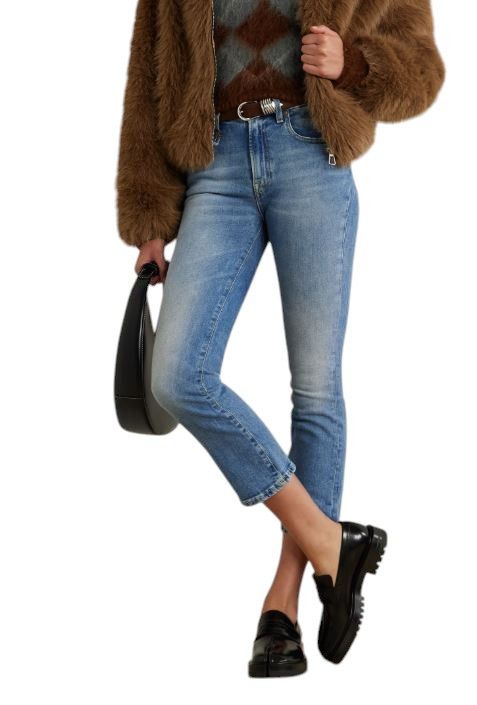 R13 KICK 25 Bootcut Fit Ankle Length Jasper 84403 Size 25" / US 0 / IT 36 - 1 Thumbnail