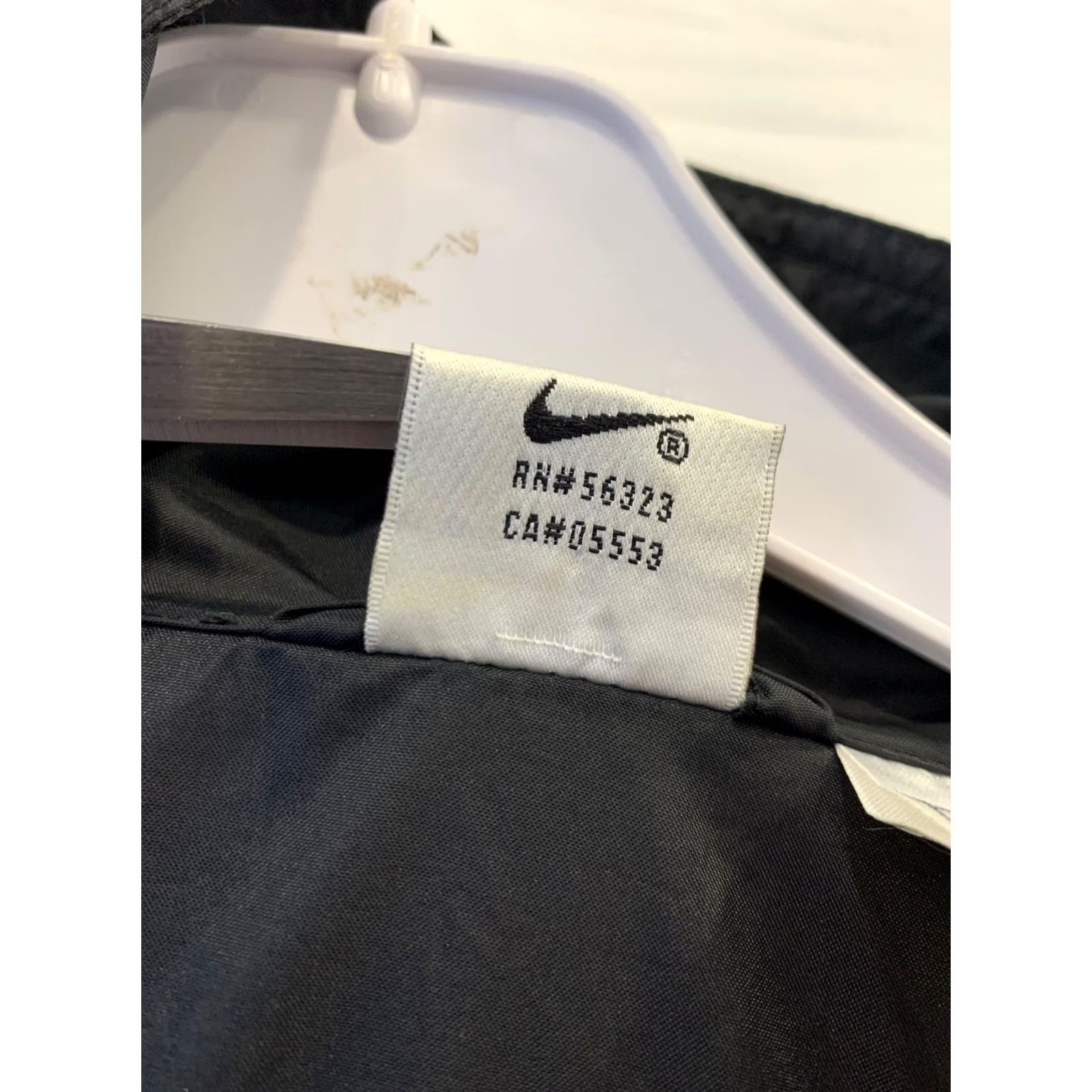 Nike Vtg 90s Nike Windbreaker Jacket Men’s L Black Green Colorblock Swoosh Half #RM Size US L / EU 52-54 / 3 - 6 Thumbnail