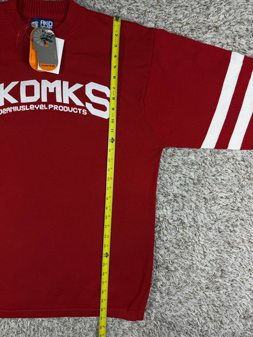Akademiks Vintage Akademiks Y2K Red Crewneck Sweatshirt Logo Varsity Size US XL / EU 56 / 4 - 6 Thumbnail