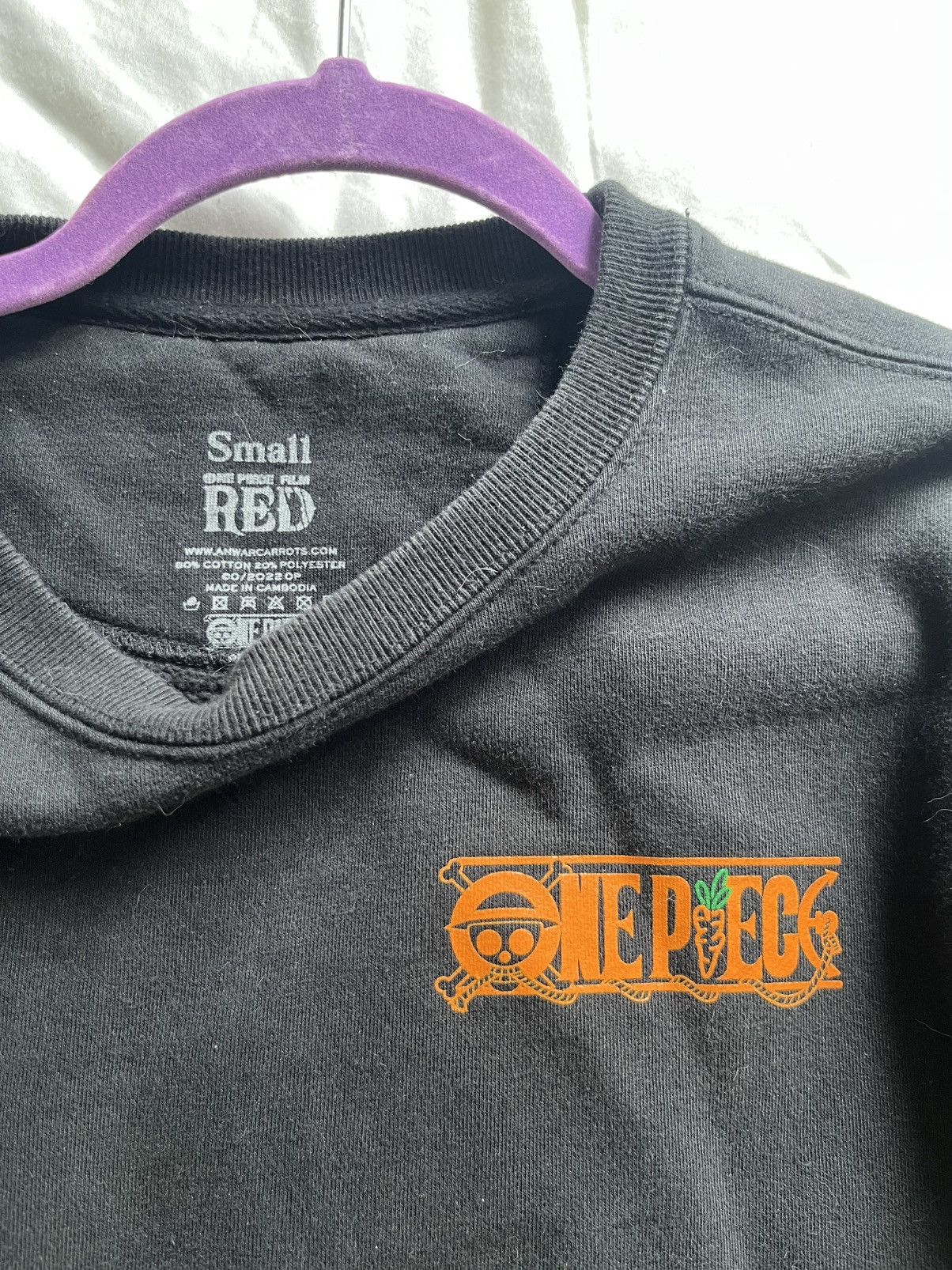 Other Carrots x One Piece Crewneck Sweatshirt S Size US S / EU 44-46 / 1 - 1 Thumbnail