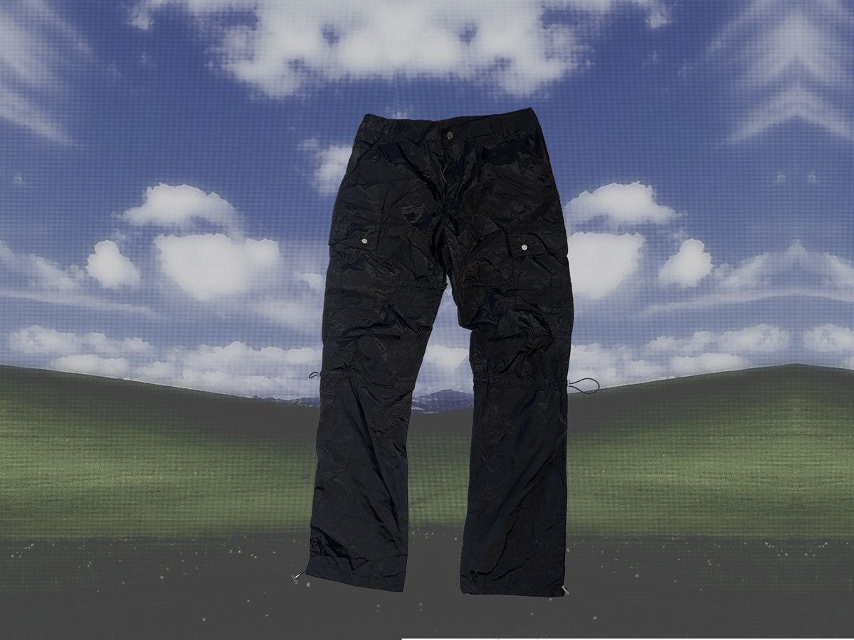 MNML Black cargo pants Size US 33 - 1 Thumbnail