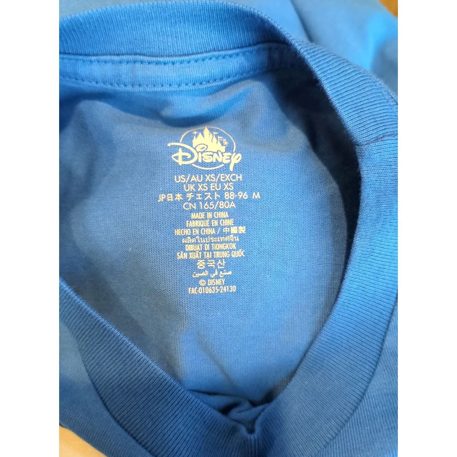 Disney VINTAGE? Disneyland Blue Long Sleeve Shirt Unisex Adults XS NWT Graphic Royal Blue Disney T-Shirt Size XS / US 0-2 / IT 36-38 - 5 Thumbnail