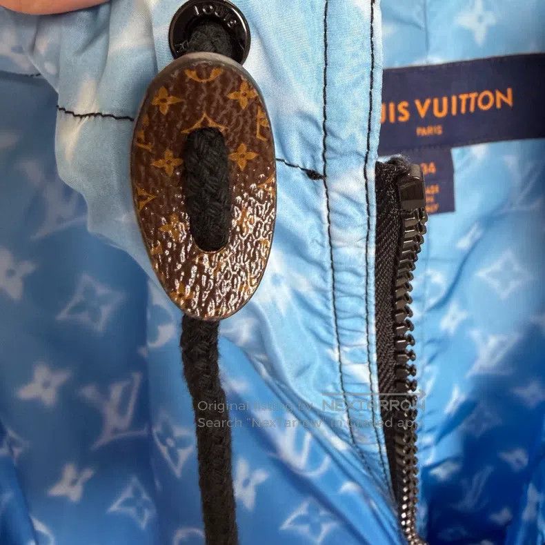 Louis Vuitton Louis Vuitton Gradient blue full print assault jacket Size XXS / US 00 / IT 34 - 8 Thumbnail