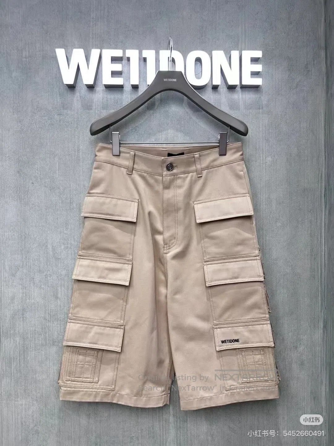 WE11DONE WE11DONE Khaki Multi-Pocket Cargo Pants. Size US 28 / EU 44 - 1 Thumbnail