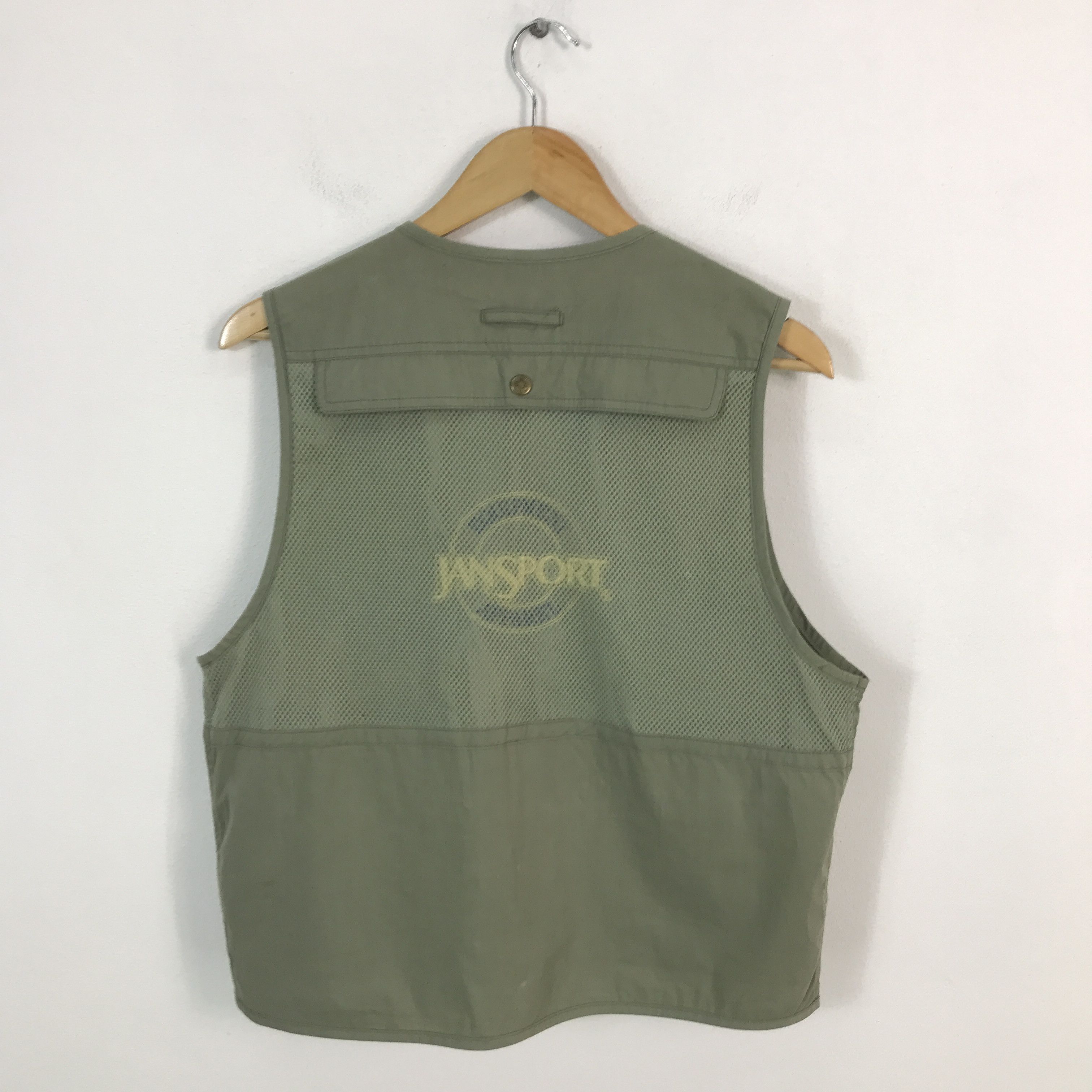 Jansport × Japanese Brand Jansport Tactical Pocket Vest Jacket Size US M / EU 48-50 / 2 - 2 Thumbnail