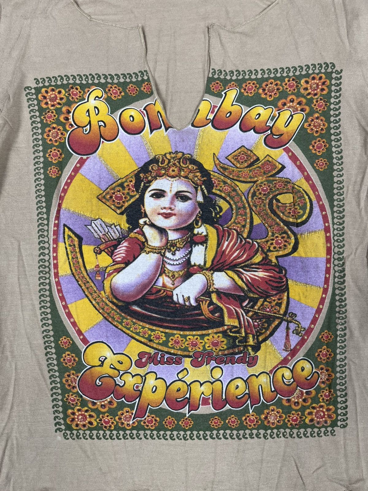 Japanese Brand Vintage Y2K Bombay v neck longsleeve top japanese logo Size S / US 4 / IT 40 - 2 Thumbnail