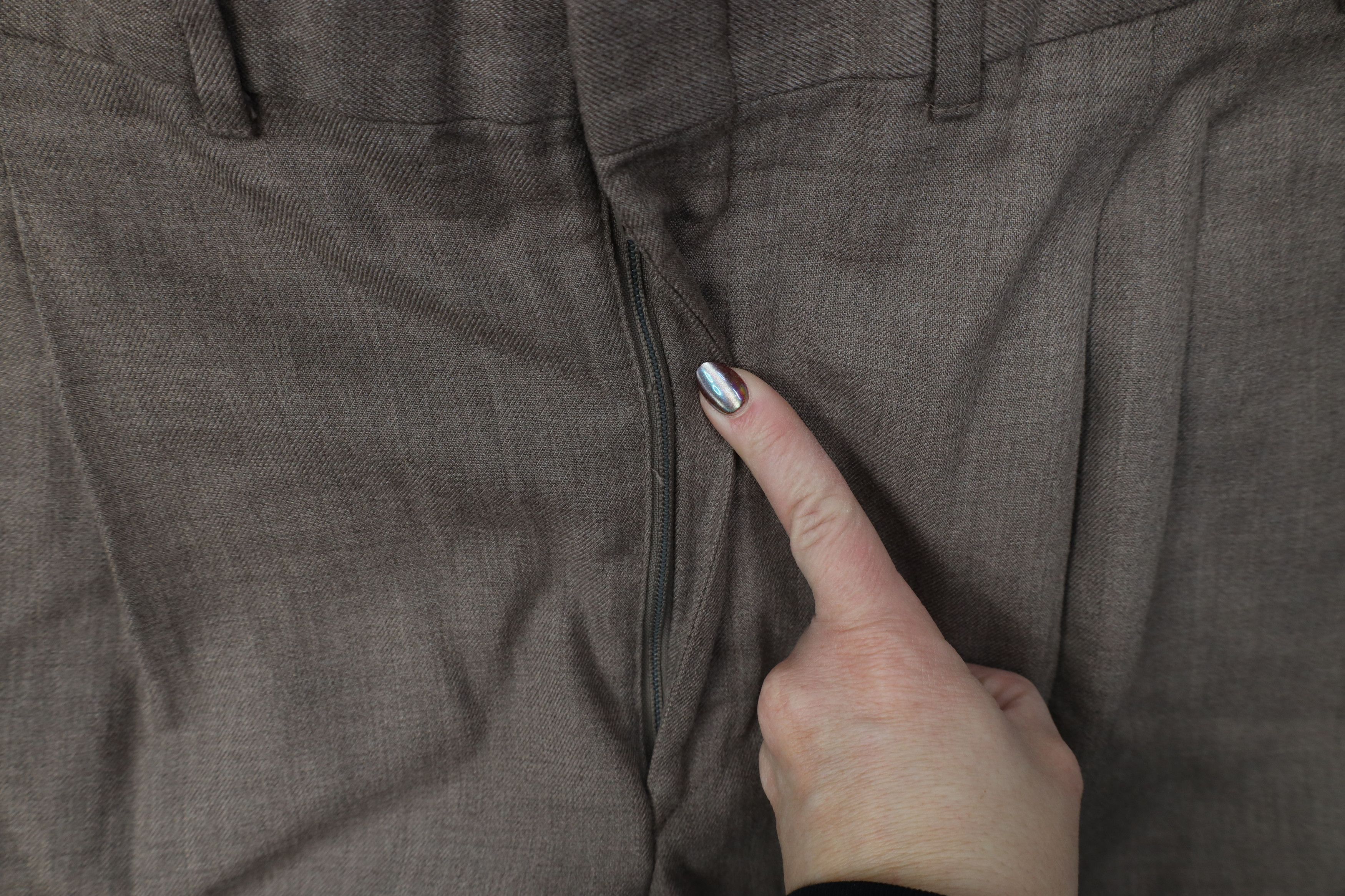 Vintage Vintage 90s Streetwear Gabardine Blend Knit Chino Pants Size US 40 / EU 56 - 6 Thumbnail