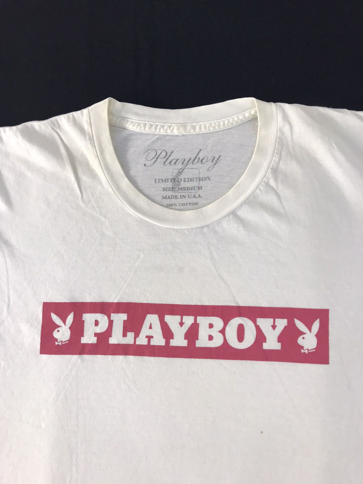 Playboy Playboy Big Bunny Graphic Box Logo Printed Tee Size US M / EU 48-50 / 2 - 4 Thumbnail