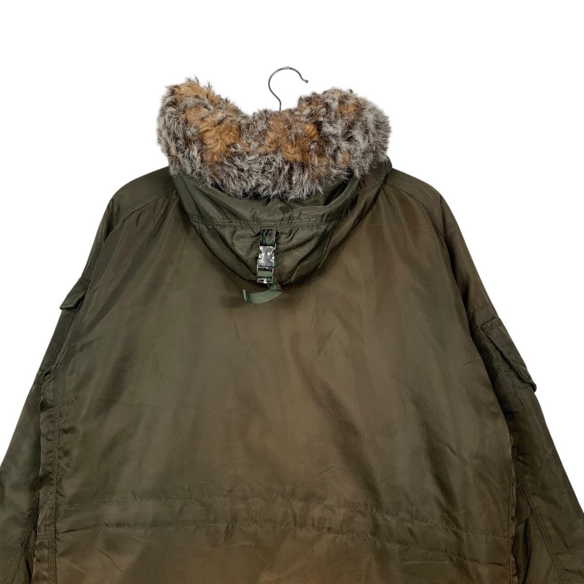 Gap Y2k Vintage GAP Snorkel Fur Hooded Parka Jacket #2870-C129 Size US S / EU 44-46 / 1 - 21 Thumbnail