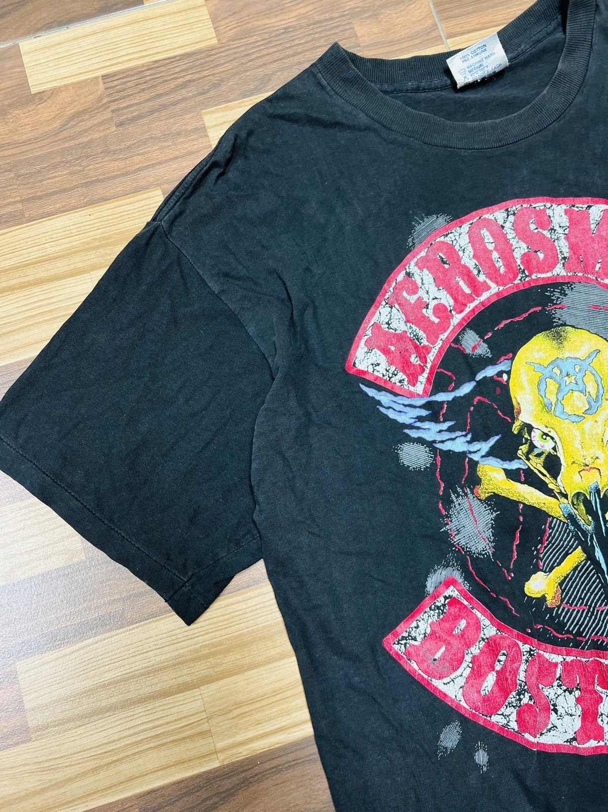 Aerosmith × Band Tees × Vintage Vintage Aerosmith Pump Tour 1990 Tee Size US XL / EU 56 / 4 - 3 Thumbnail