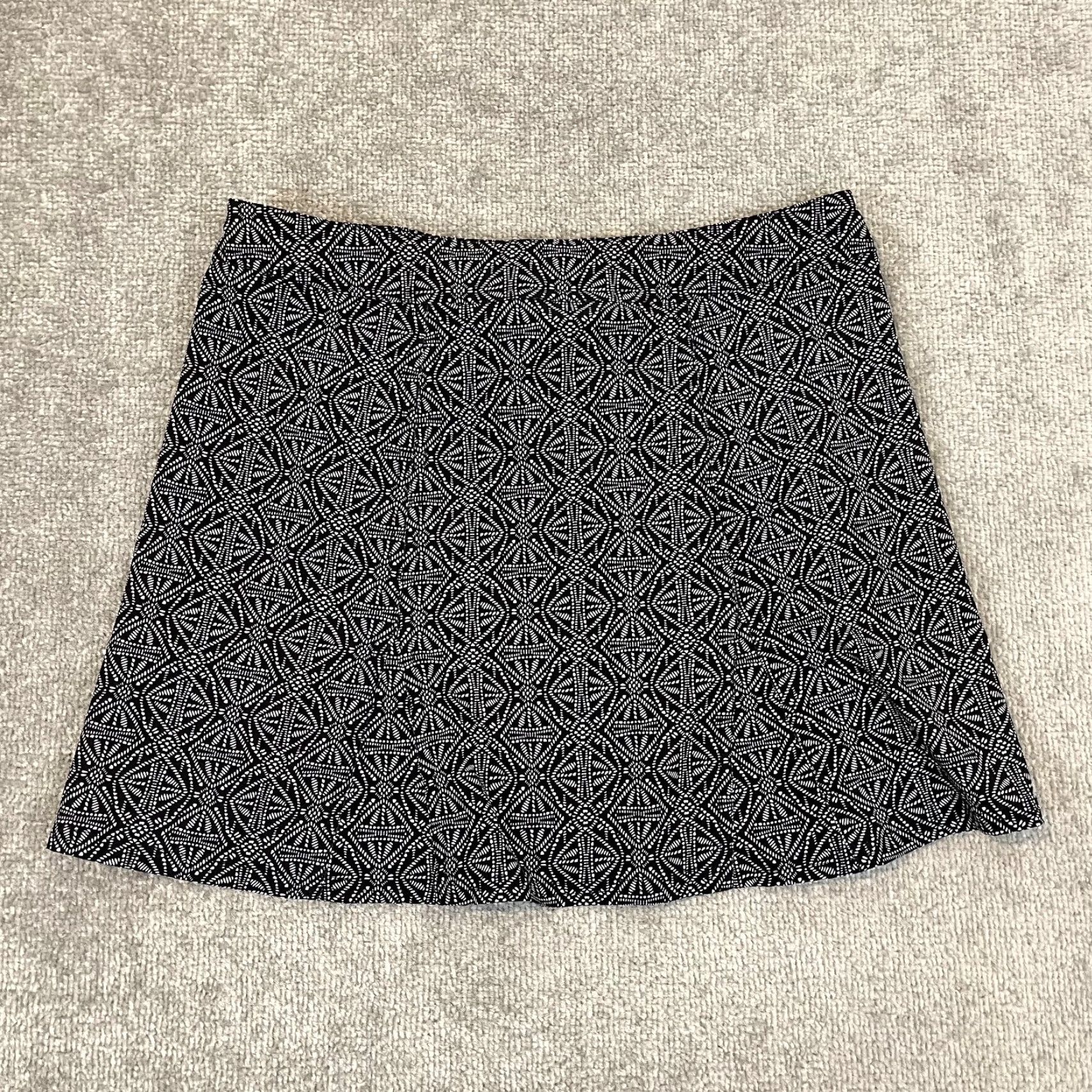 Vintage RipSkirt Womens Medium White Black 16" Beach Cover Up Access Hawaii Adjustable Midi Skirt Wrap Summer Beach Womens Size 32" / US 10 / IT 46 - 5 Thumbnail