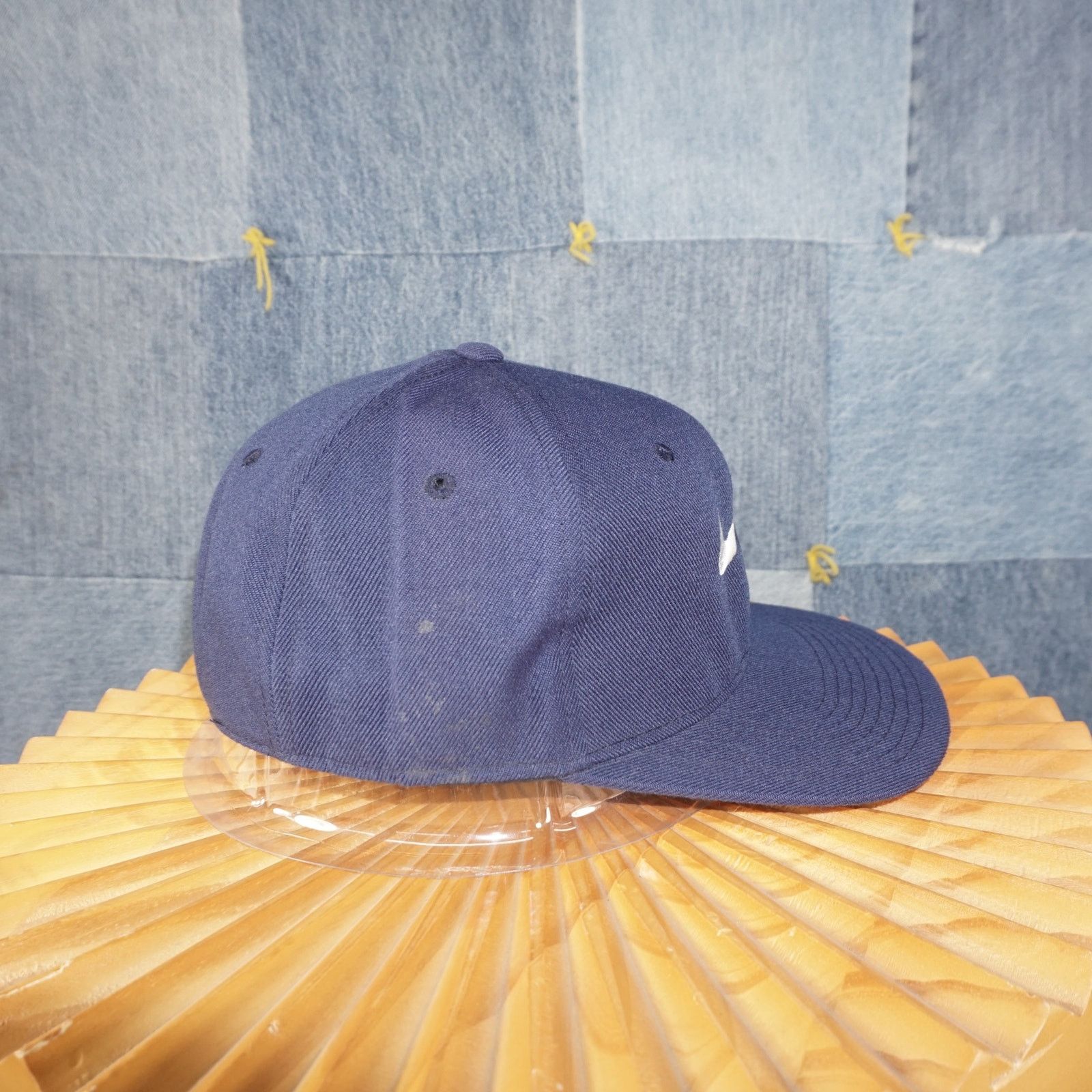 Nike 7 - Vintage / Y2K Nike Front and Back Embroidered Fitted Cap Size ONE SIZE - 5 Thumbnail