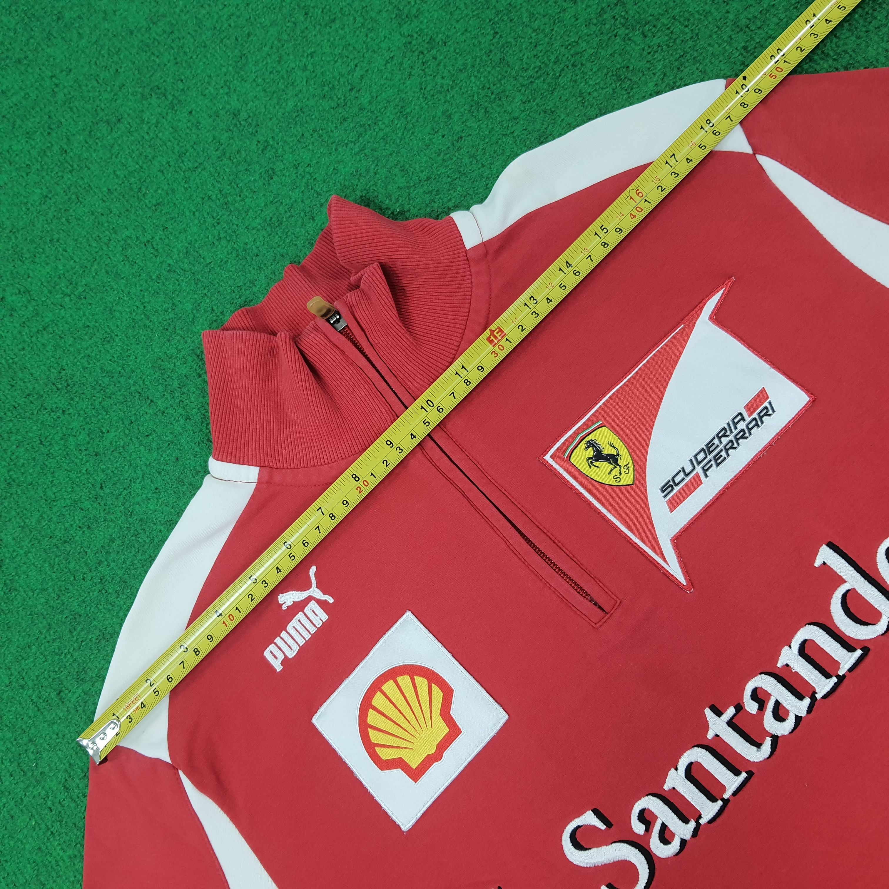 Puma × Vintage Vintage Puma x Ferrari Motorsports Half Zipper C234N20 Size US M / EU 48-50 / 2 - 12 Thumbnail