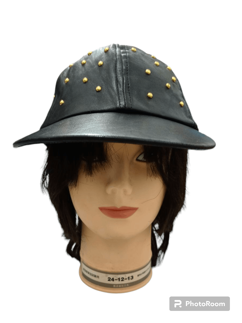 Leather SOFT LEATHER SANTA BARBARA STUDDED HAT Size ONE SIZE - 1 Thumbnail