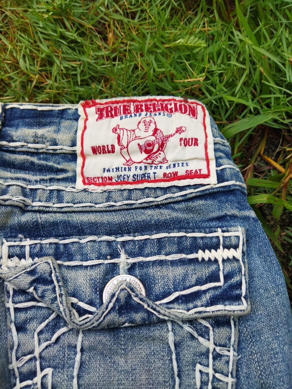 True Religion Vintage True Religion Joey Super T Jeans Size 25" / US 0 / IT 36 - 6 Thumbnail