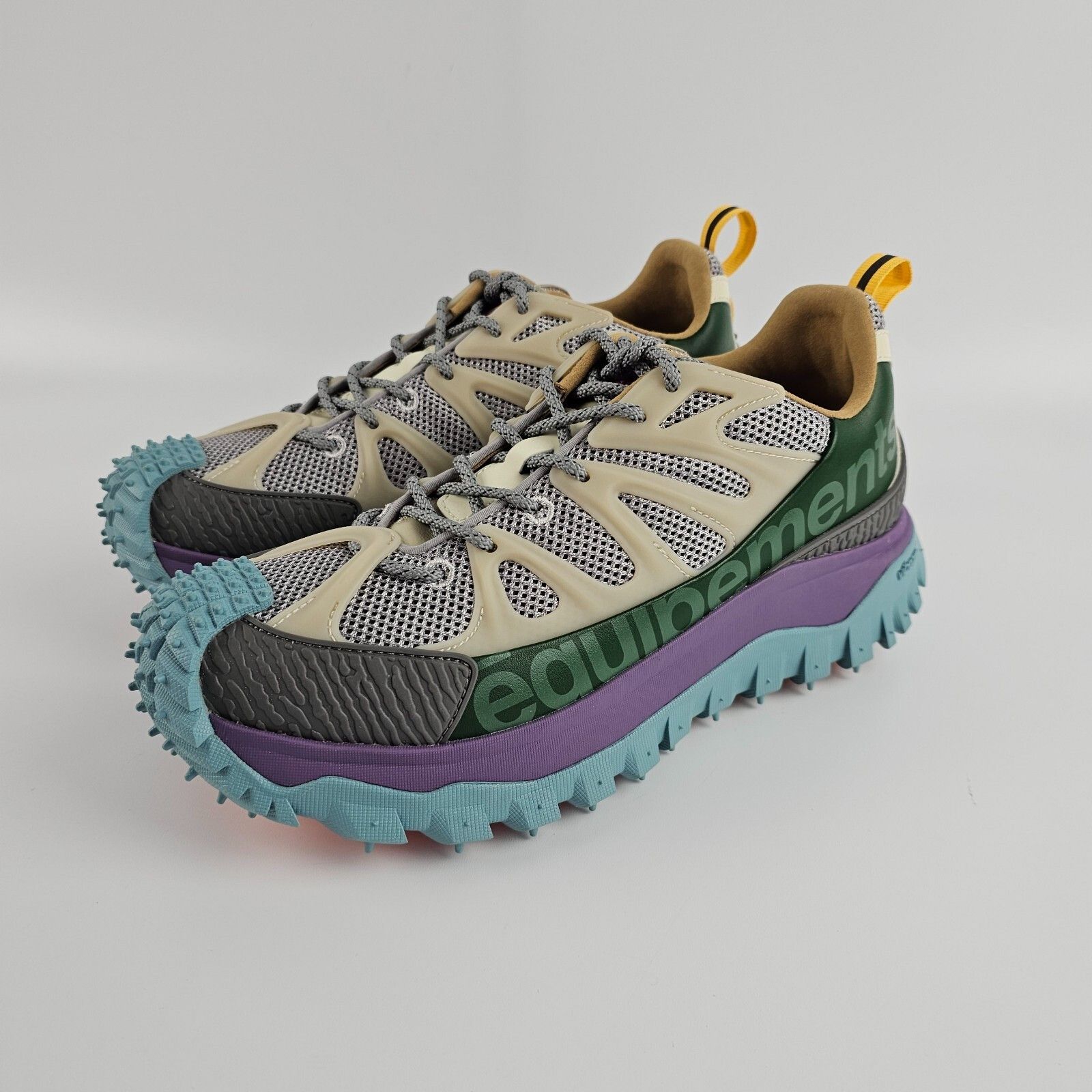 MONCLER Trailgrip Amoeba $820 Men's Multicolor Sneakers New