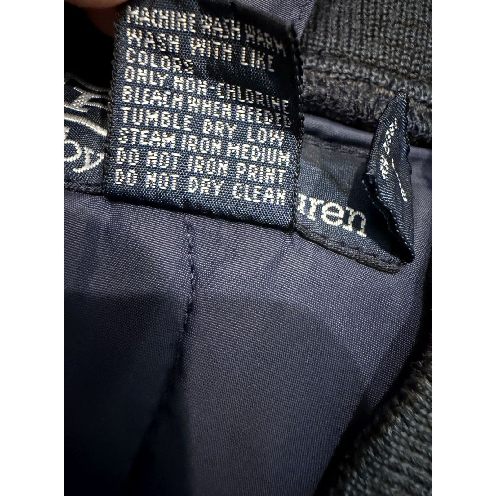 Polo Ralph Lauren Vintage Polo Ralph Lauren Liner Snap Button Vest Mens Large Zip Navy Blue Vtg Jacket Size US L / EU 52-54 / 3 - 4 Thumbnail