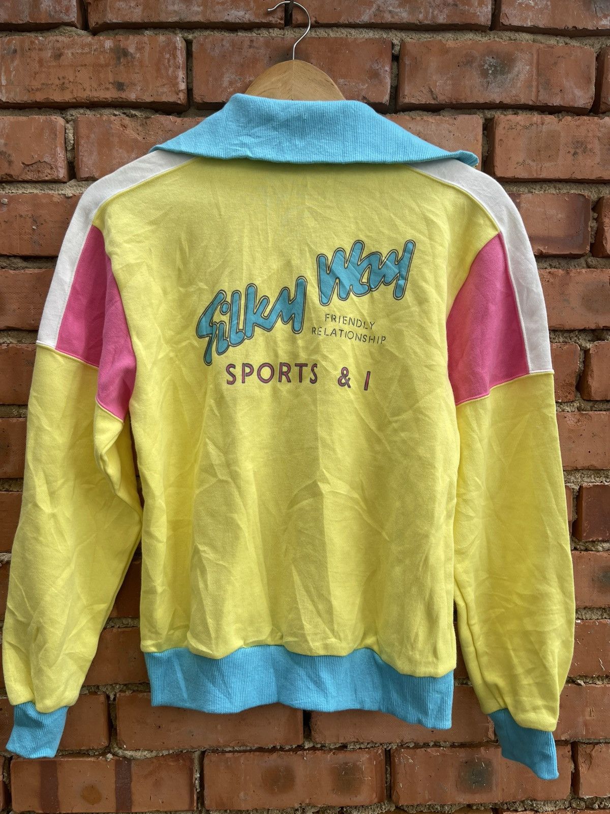 Other Vintage Silky Way Half zipper sweater Size L / US 10 / IT 46 - 6 Thumbnail