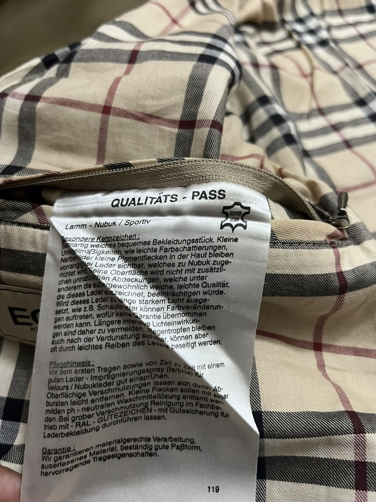 Burberry Vintage BURBERRY leather jacket Size US M / EU 48-50 / 2 - 7 Thumbnail
