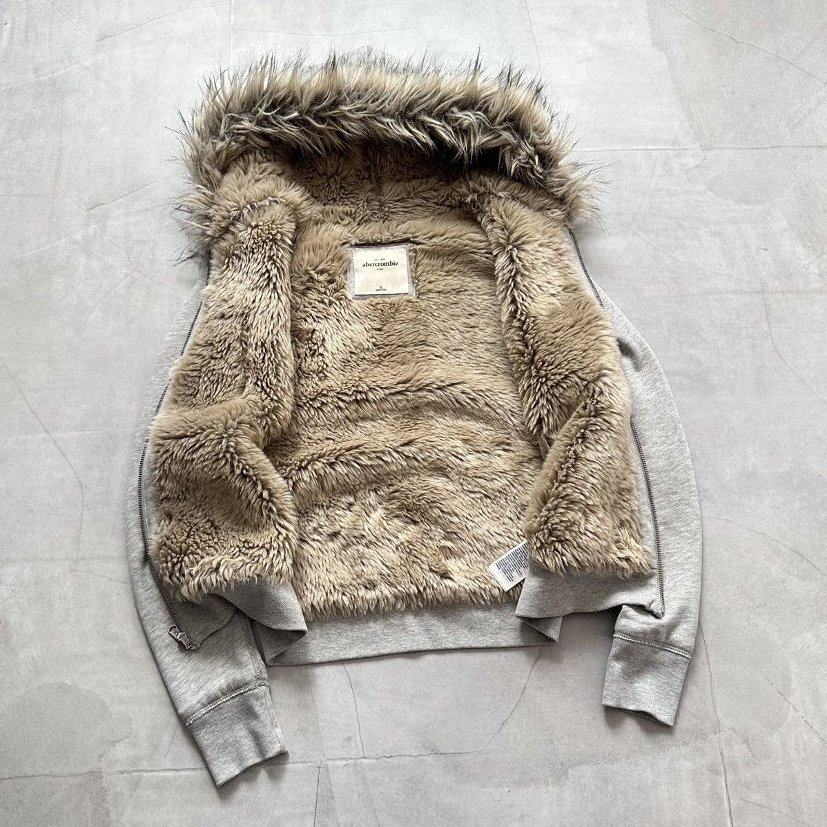 Hysteric Glamour × Undercover Abercrombie If Six Was Nine LGB Vibe Fur Zip Hoodie Jacket Size S / US 4 / IT 40 - 7 Thumbnail