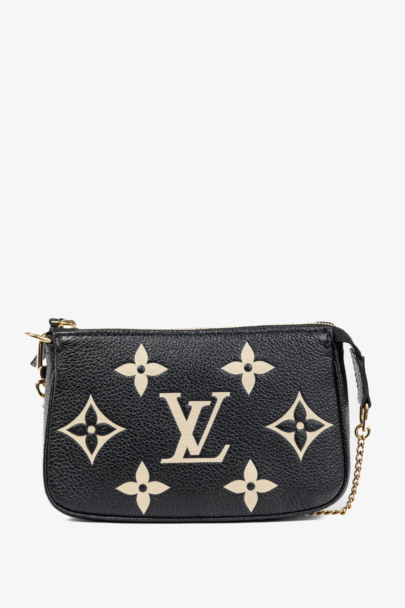 Louis Vuitton Louis Vuitton Mini Pochette Accessoires Monogram Empreinte Size ONE SIZE - 4 Thumbnail