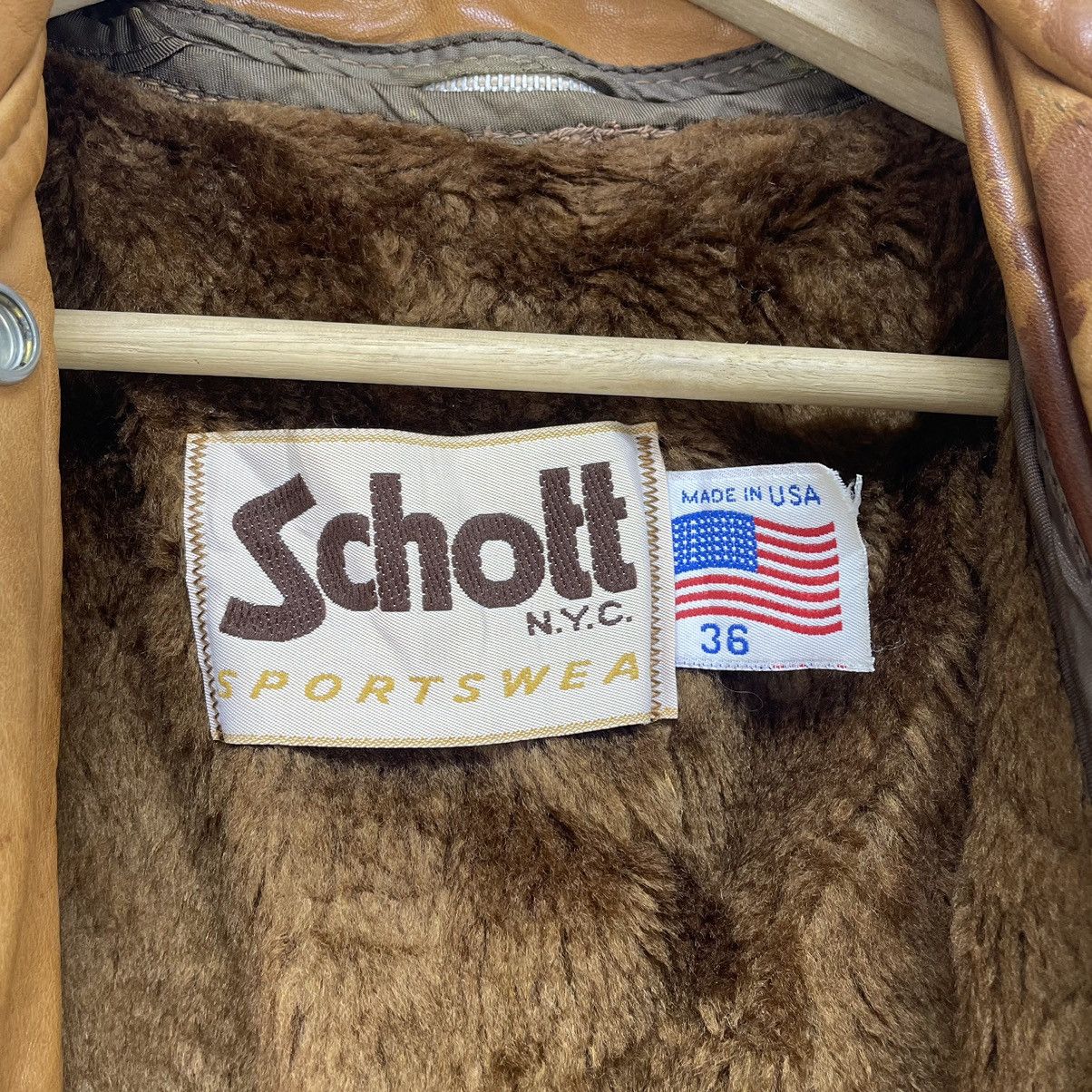Schott × Vintage Vintage Schott Jacket Size US S / EU 44-46 / 1 - 9 Thumbnail