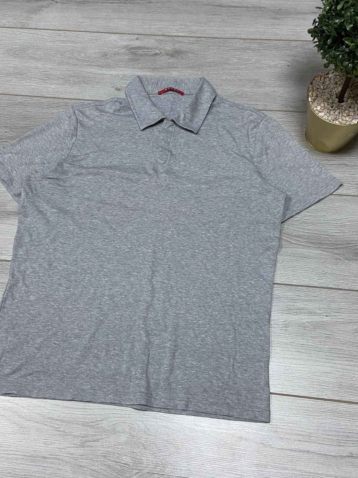 Prada × Vintage Prada vintage polo Size US L / EU 52-54 / 3 - 2 Thumbnail