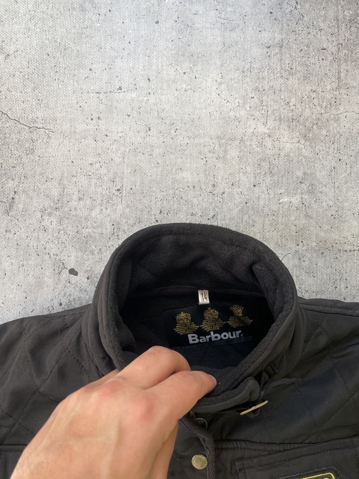 Barbour × Vintage Barbour International Polarquilt Jacket Size L / US 10 / IT 46 - 4 Thumbnail